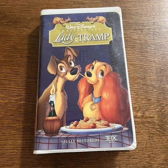 Lady And The Tramp Walt Disney‎ Masterpiece VHS Fully Restored - Picture 1 of 3